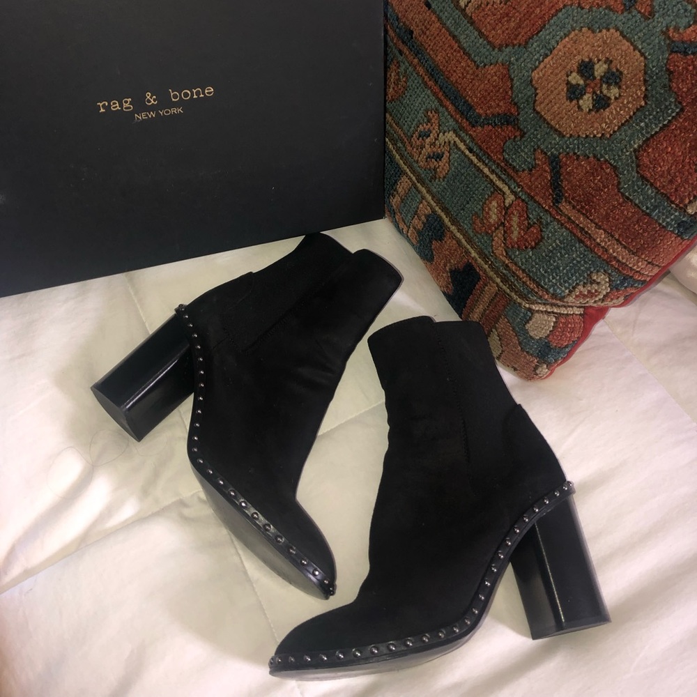 Rag and Bone Studded Booties